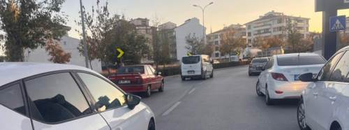 Eskişehir'de okul yolunda büyük tehlike