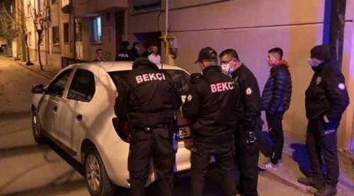 Eskişehir'de olaylı kısıtlama! Kavga ettiler, kaçtılar, saklandılar...