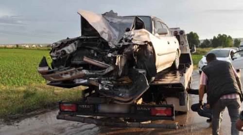 Eskişehir'de ölüm yolunda faciadan dönüldü!