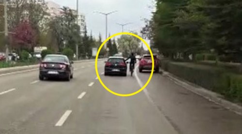 Eskişehir'de ölüme davetiye kameralarda!