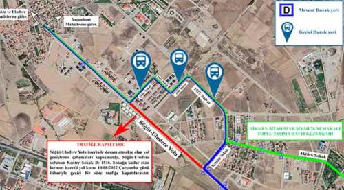 Eskişehir'de önemli uyarı: O yol trafiğe kapanıyor