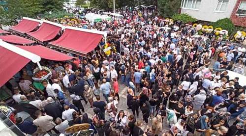 Eskişehir'de onları son yolculuklarına binlerce kişi uğurladı
