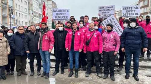 Eskişehir'de onların eylemi bugün de sürüyor!
