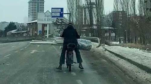 Eskişehir'de onu böyle gören şaştı kaldı