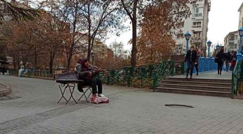 Eskişehir'de onu bu halde gören şok oluyor!