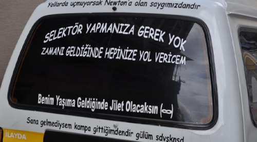 Eskişehir'de onu siz de görmüş olabilirsiniz