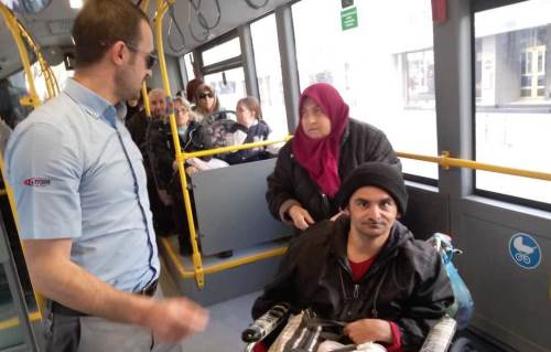 Eskişehir'de otobüs şoföründen insanlık dersi!