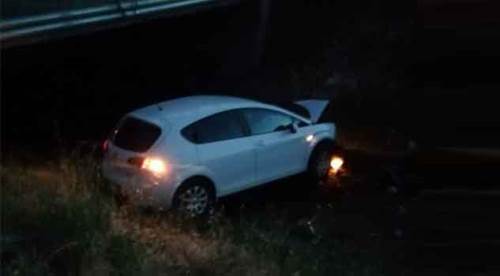 Eskişehir'de otomobiliyle kanala uçtu