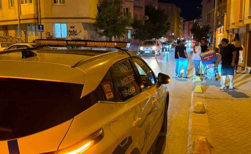 Eskişehir'de otomobille çarpışan motosikletin sürücüsü yaralandı!