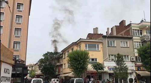 Eskişehir’de paniğe neden olan duman!