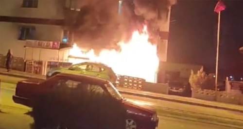 Eskişehir'de panikleten dakikalar: Yangın çıktı!