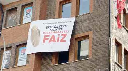 Eskişehir'de pankarta tahammül yok!