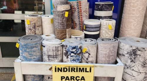 Eskişehir'de parça halılar uygun fiyata satılıyor