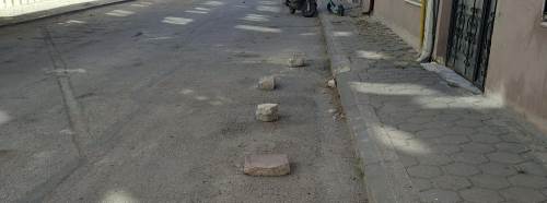 Eskişehir'de park yapılmasına karşı taşlı önlem