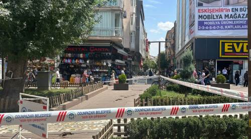 Eskişehir'de parkeler onarılıyor