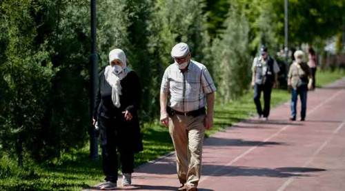 Eskişehir'de parklarda yoğunluk