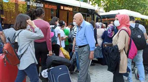 Eskişehir'de pes dedirten kalabalık!