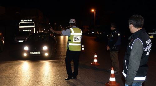 Eskişehir'de polis göz açtırmıyor