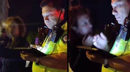 Eskişehir'de polise garip sözler: Alkollü kadın olay oldu!