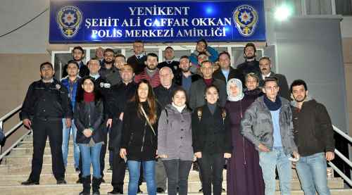 Eskişehir'de polisimizin yanındayız mesajı