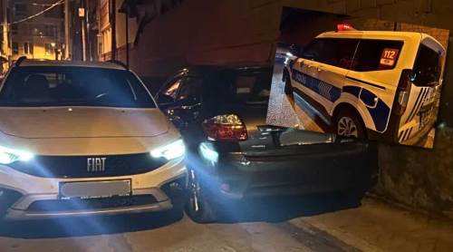 Eskişehir'de polisin üzerine araç sürdü, yetmezmiş gibi kaza da yaptı!
