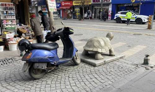 Eskişehir'de polislere rağmen park etti, cezayı yedi!
