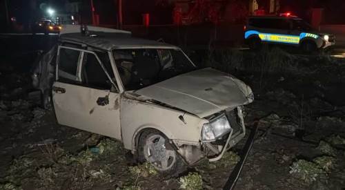 Eskişehir'de polisten kaçan sürücü tüm mahalleyi karanlıkta bıraktı