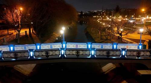 Eskişehir'de Porsuk Çayı üzerinde yeni köprü hizmete açıldı