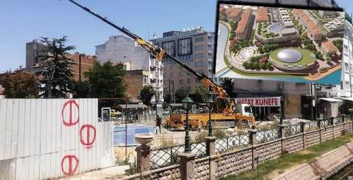 Eskişehir'de Porsuk Kentsel Dönüşüm Projesi'nde ilk kazma vuruldu