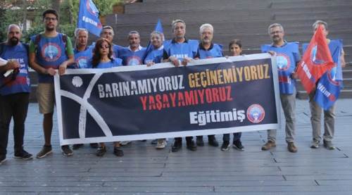 Eskişehir'de protestoya çıktılar: Barınamıyoruz!