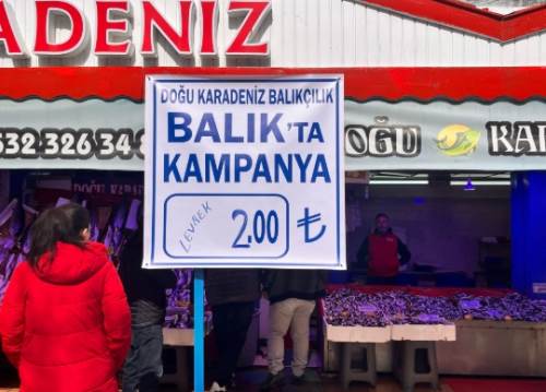 Eskişehir'de ramazan ayında balık fiyatları indirime girdi