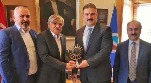Eskişehir'de rektörlere ziyaret