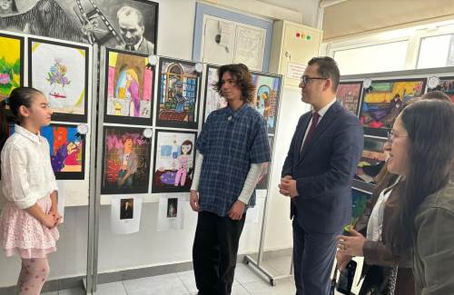 Eskişehir'de resim yarışmasında 12 eser ödül aldı