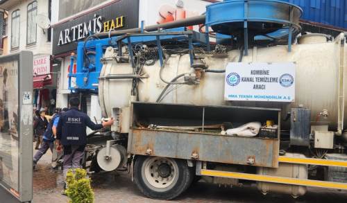 Eskişehir'de rögar temizliği yapıldı