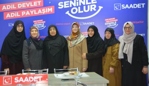 Eskişehir'de Saadet Partisi baskıya karşı çıktı!