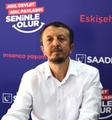 Eskişehir'de Saadet Partisinin haftalık toplantısı düzenlendi