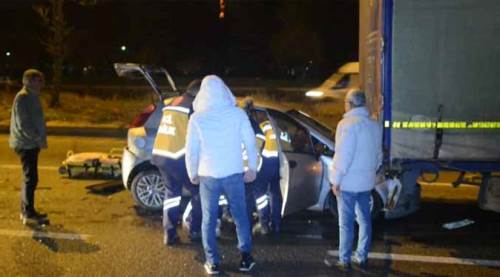 Eskişehir'de sabaha karşı feci kaza