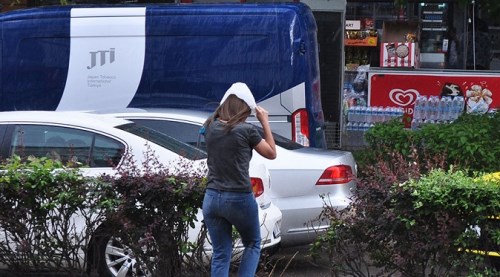 Eskişehir'de sağanak yağış etkili oldu