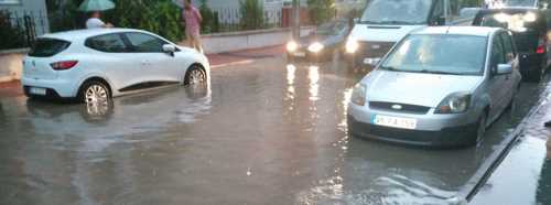 Eskişehir'de sağanak yağış