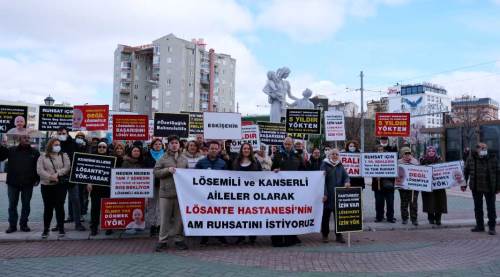 Eskişehir'de Sağlık Bakanı Koca'ya LÖSEV tepkisi!