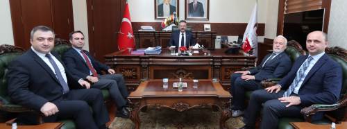 Eskişehir'de sağlık heyetinden Vali Aksoy’a ziyaret