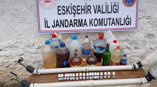Eskişehir'de sahte içki operasyonu