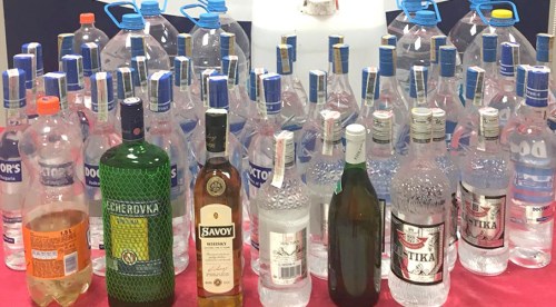 Eskişehir'de sahte ve kaçak içki operasyonu