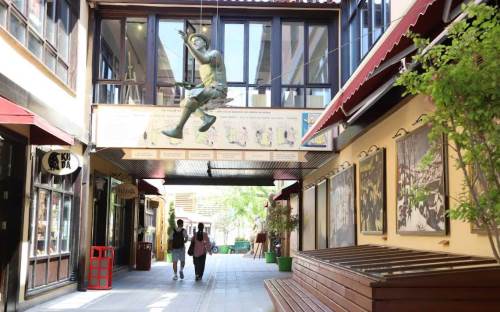 Eskişehir'de sanatın kalbi bu sokakta atıyor