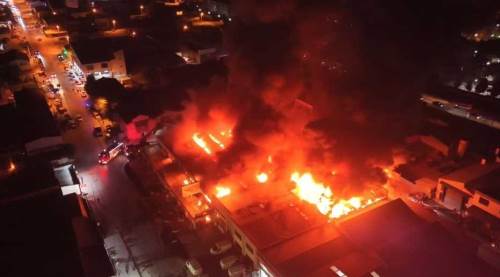Eskişehir’de sanayi sitesinde korkutan yangın: Ortalık savaş alanına döndü!