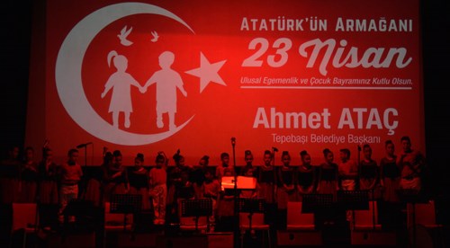 Eskişehir'de şarkılarla 23 Nisan