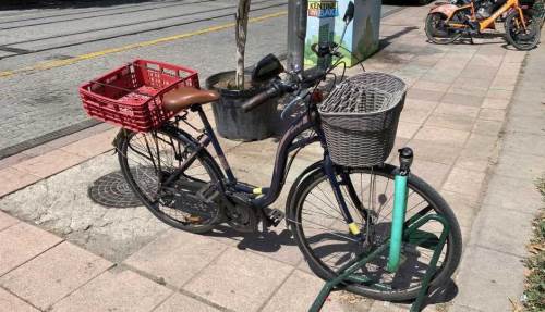 Eskişehir'de şaşırtan detay: Bisikletine bakın ne taktı