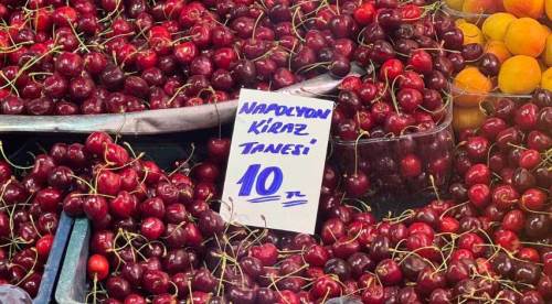 Eskişehir'de satılan kiraz, fiyatıyla Türkiye gündeminde!