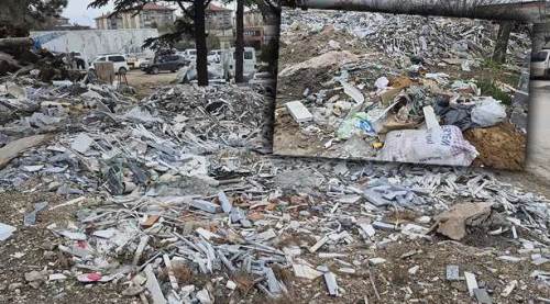 Eskişehir'de savaş alanını andıran görüntü