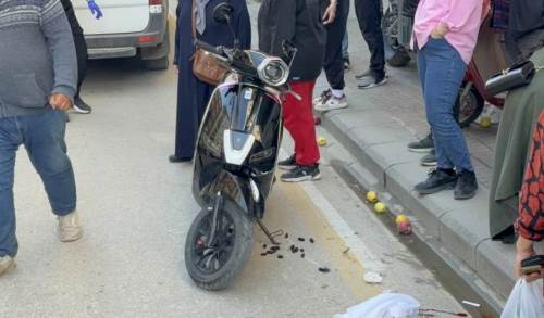 Eskişehir’de scooter kazası: Yaya ve sürücü yaralandı